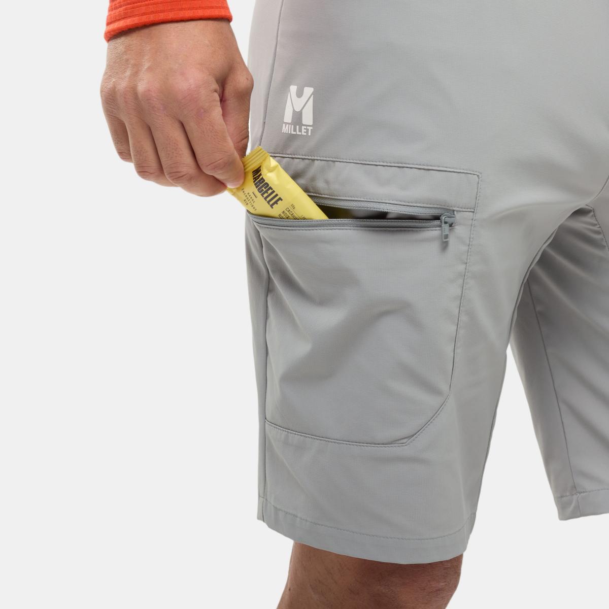 Imagen 3 de Pantalones cortos de Trekking de Hombre UBIC STRETCH SHORT M MILLET - Gris Gris