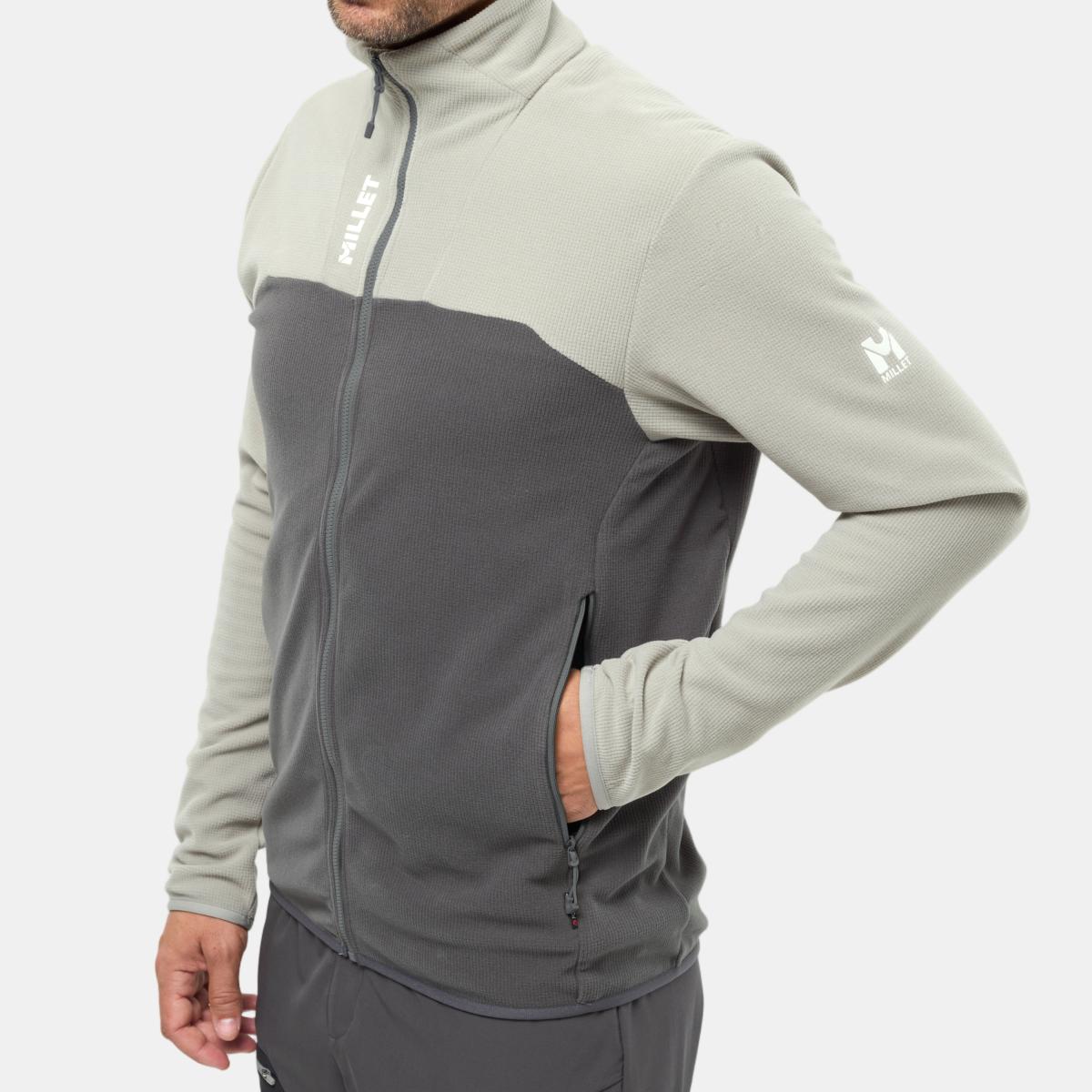 Forro polar Ubic lightgrid jkt m de hombre Millet - Gris Gris-3