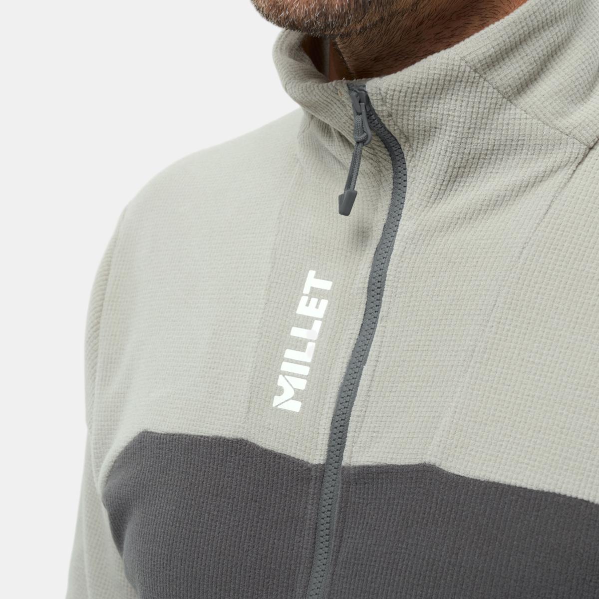 Forro polar Ubic lightgrid jkt m de hombre Millet - Gris Gris-4