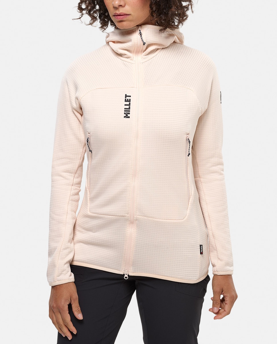 Imagen 0 de Forros polares de Montaña de Mujer FUSION GRID HOODIE W MILLET Beige