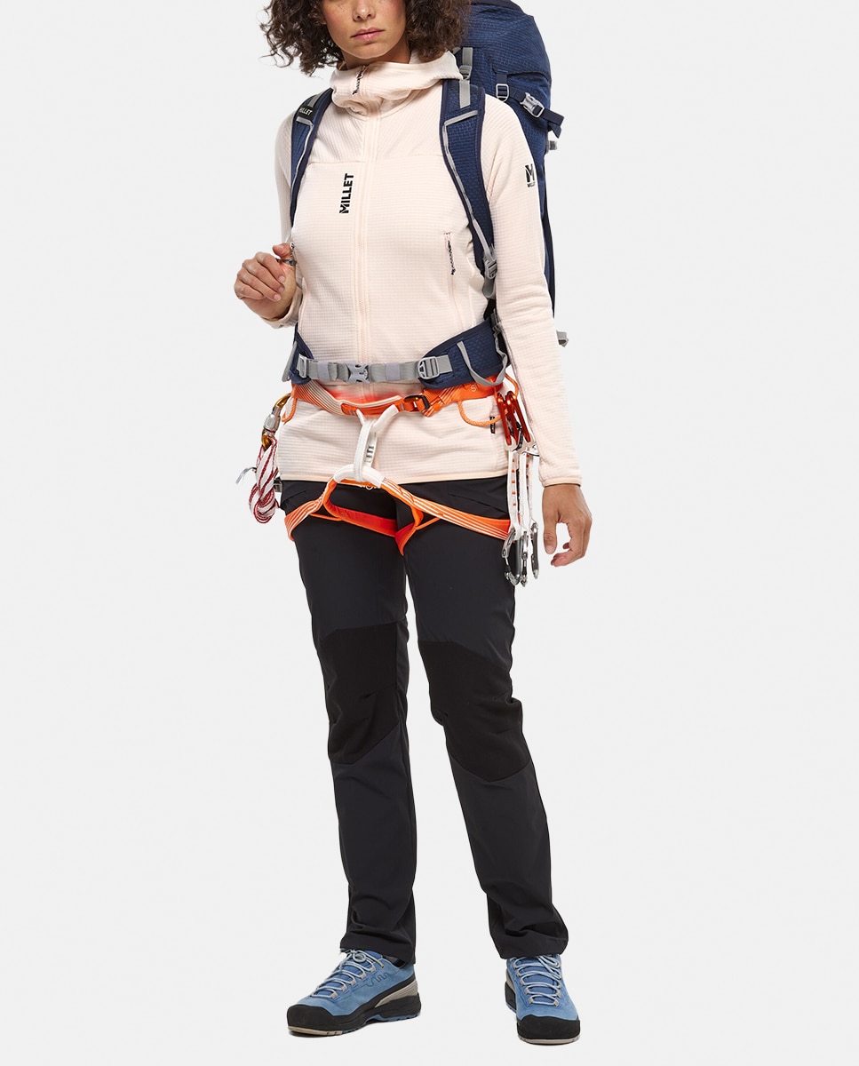 Imagen 2 de Forros polares de Montaña de Mujer FUSION GRID HOODIE W MILLET - Beige Beige