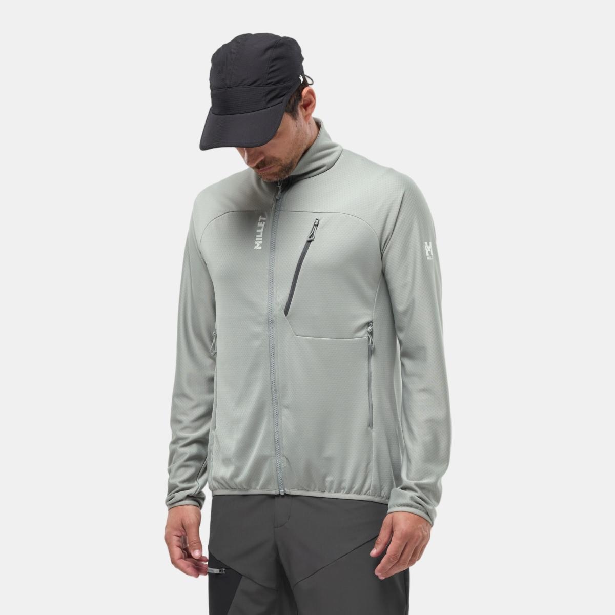 Millet Forros polares de Trekking de Hombre LOKKA JKT III M Gris