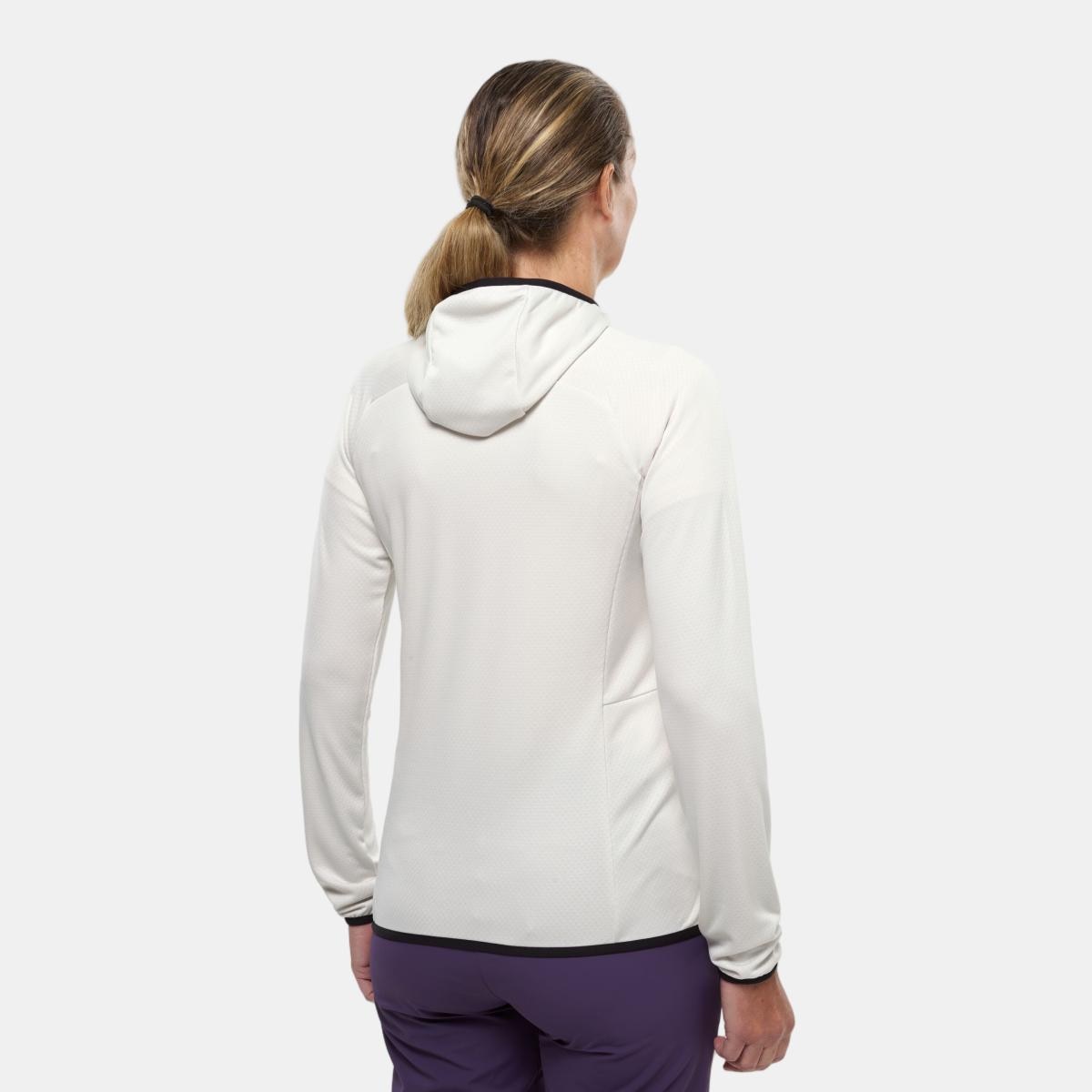 Forros polares de Trekking de Mujer LOKKA HOODIE III W MILLET - Blanco Blanco-2