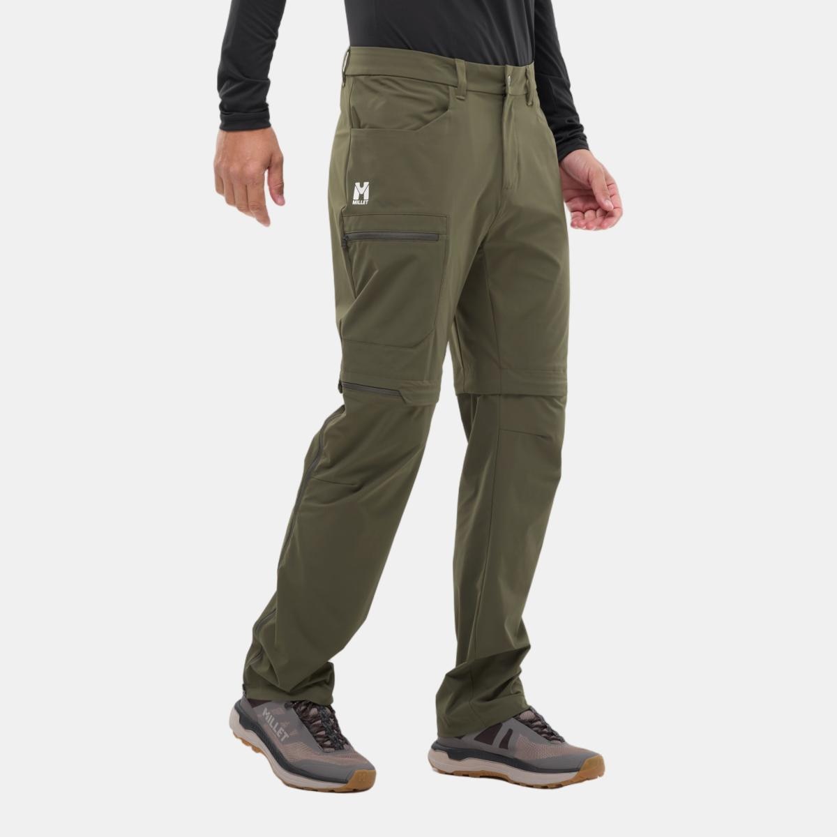 Imagen 1 de Pantalones de Trekking de Hombre UBIC STR ZIP OFF PT M MILLET - Caqui Caqui