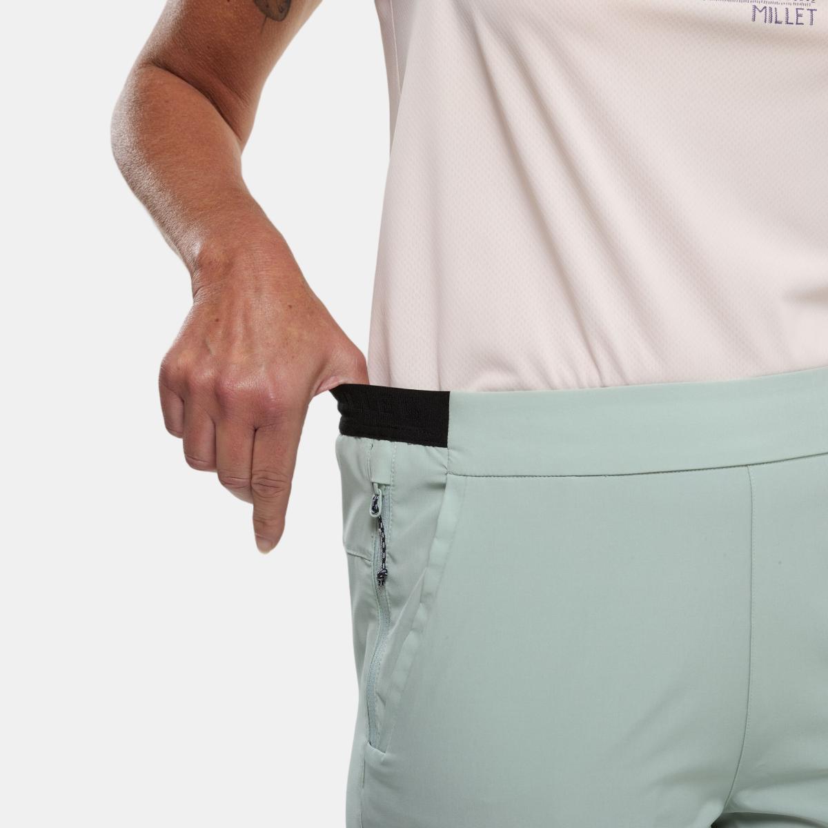 Pantalones de Trekking de Mujer PARMELAN STR PANT W MILLET - Verde Verde-4