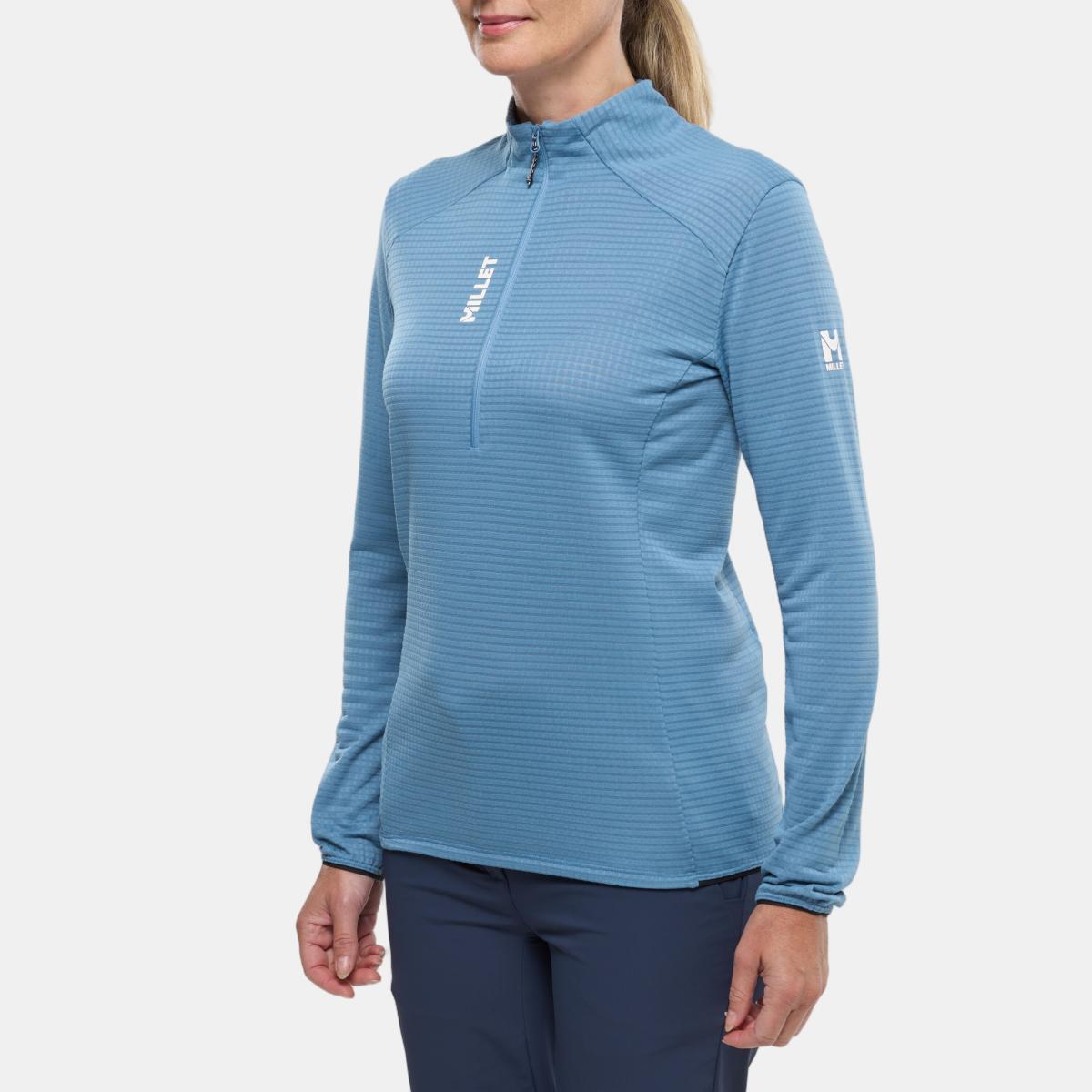 Imagen 1 de Forros polares de Trekking de Mujer PARMELAN LIGHT FLEECE PO W MILLET Azul