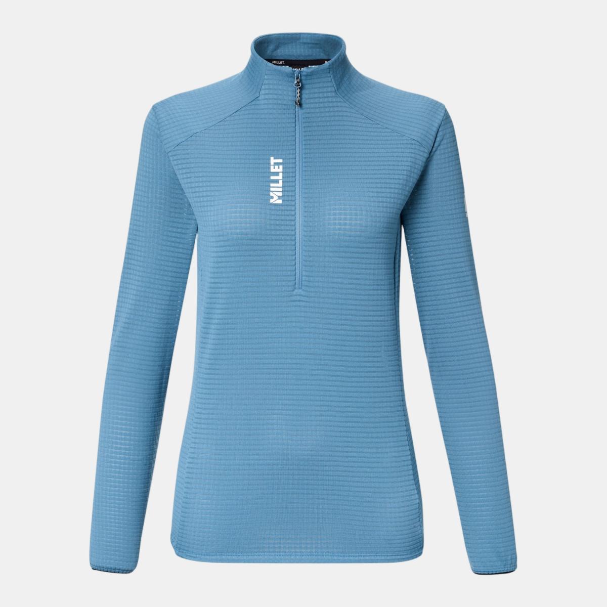 Imagen 5 de Forros polares de Trekking de Mujer PARMELAN LIGHT FLEECE PO W MILLET - Azul Azul