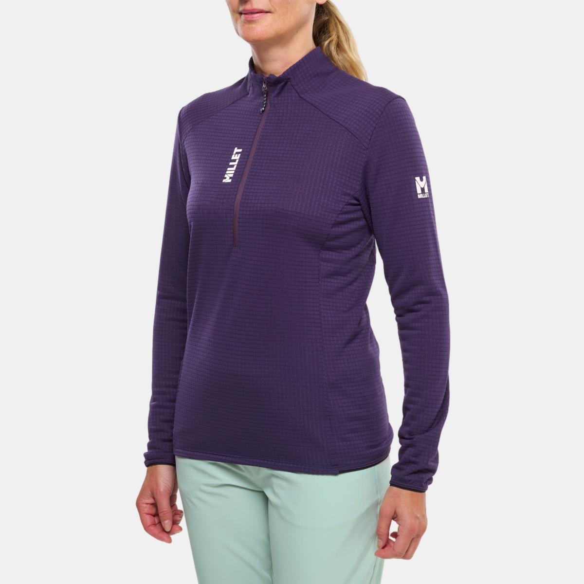 Imagen 1 de Forros polares de Trekking de Mujer PARMELAN LIGHT FLEECE PO W MILLET Violeta