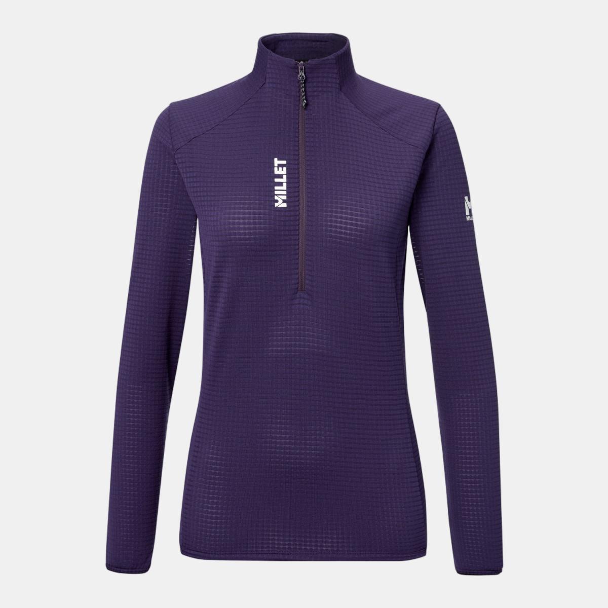 Imagen 5 de Forros polares de Trekking de Mujer PARMELAN LIGHT FLEECE PO W MILLET - Violeta Violeta