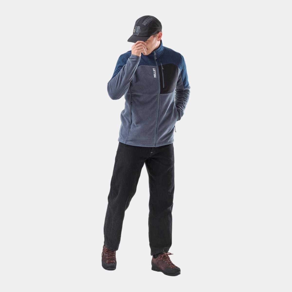 Forro polar Cimai fleece jkt m de hombre Millet - Azul grisáceo Azul grisáceo-2