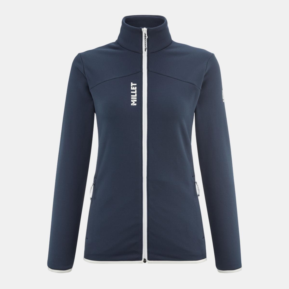 Forro Polar de Mujer SENECA FLEECE JKT W Montaña Millet - Negro Negro-5