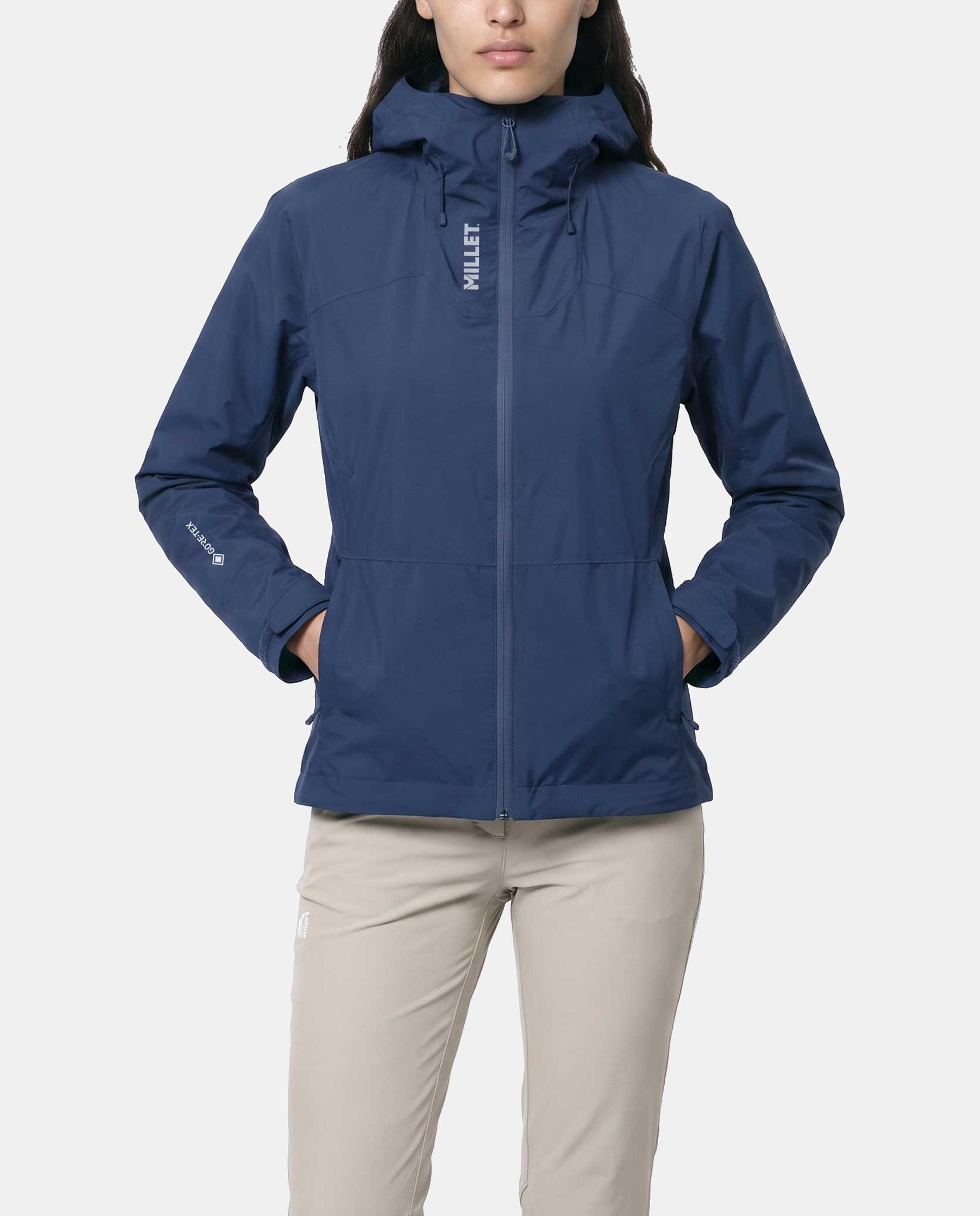 Chaqueta de Mujer SENECA GTX 2L WARM JKT W Montaña Millet - Azul Azul-3