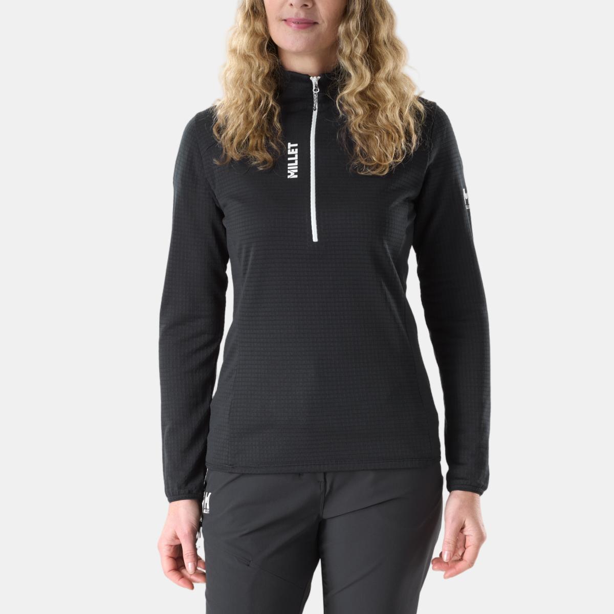 Forro Polar de Mujer SENECA MICRO JKT W Montaña Millet - Azul marino / Azul Azul marino / Azul-1