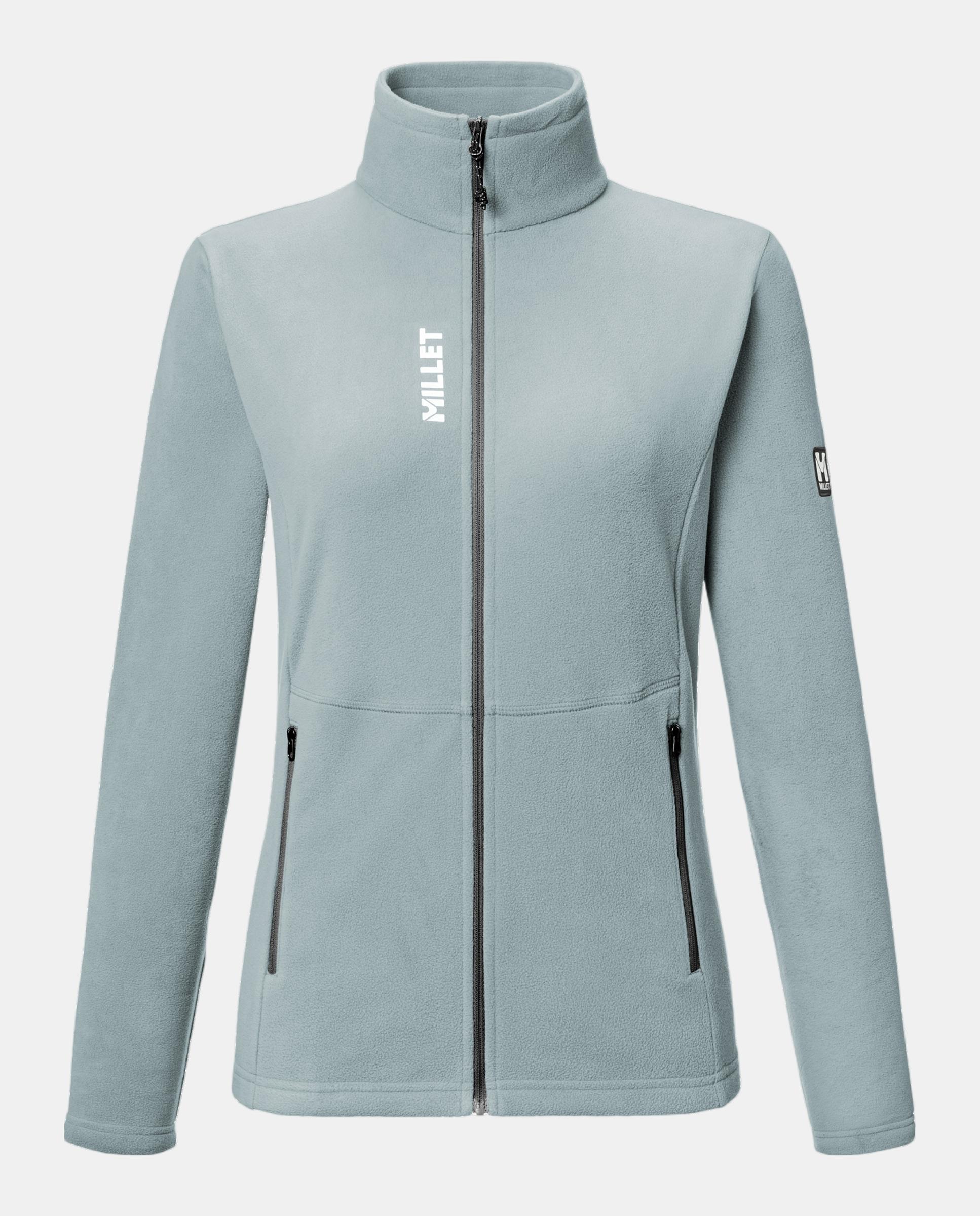 Forro Polar de Mujer SENECA MICRO JKT W Montaña Millet - Gris Gris-1