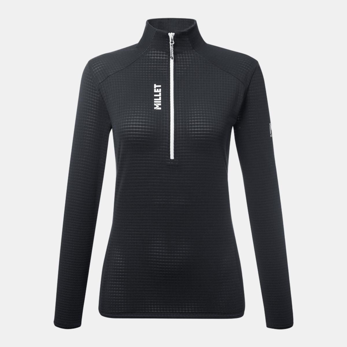 Imagen 1 de Forros Polar de Mujer Media Cremallera PARMELAN LIGHT FLEECE PO W Montaña Millet - Negro Negro