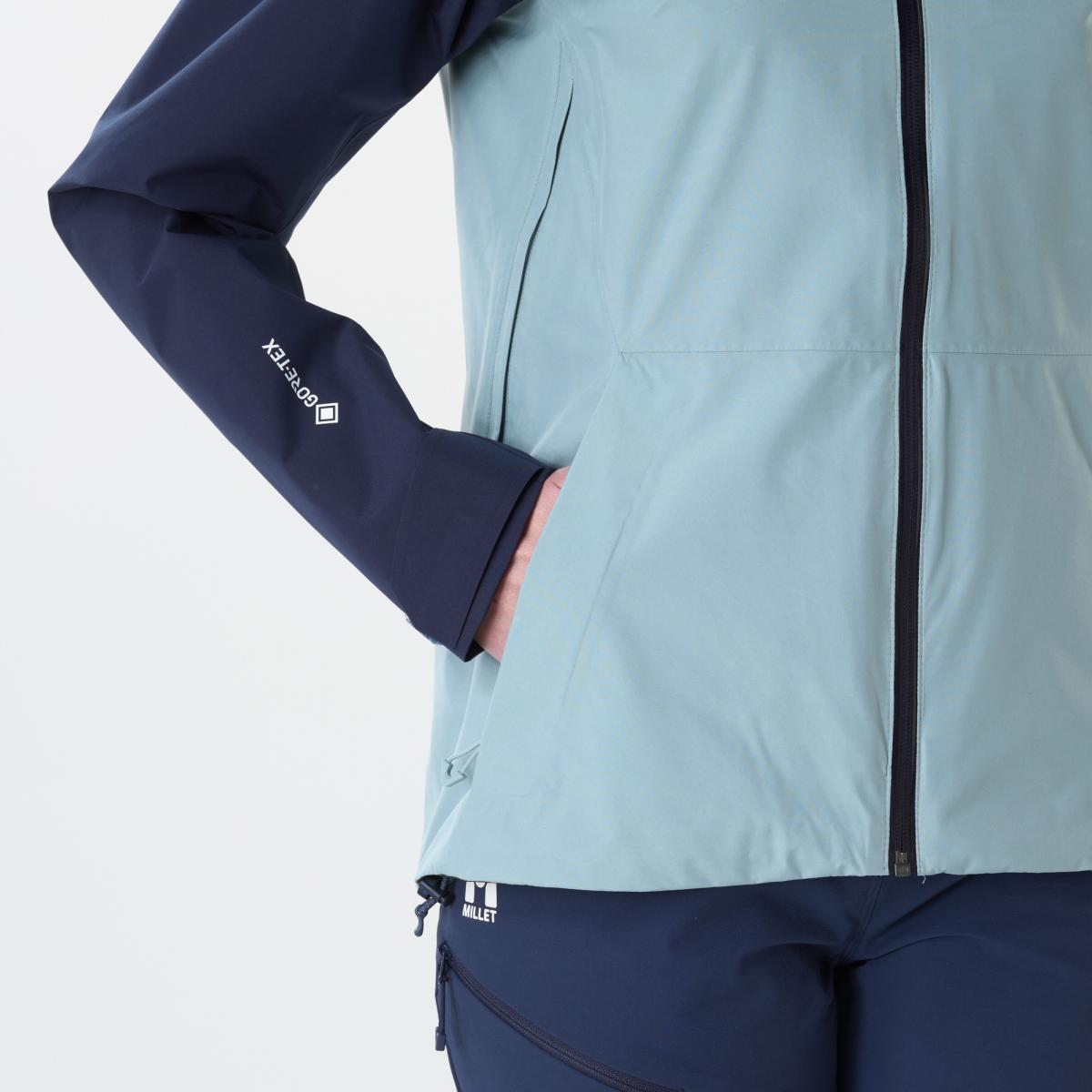 Chaqueta de Mujer UBIC GTX 2L JKT W Montaña Millet - Negro Negro-4