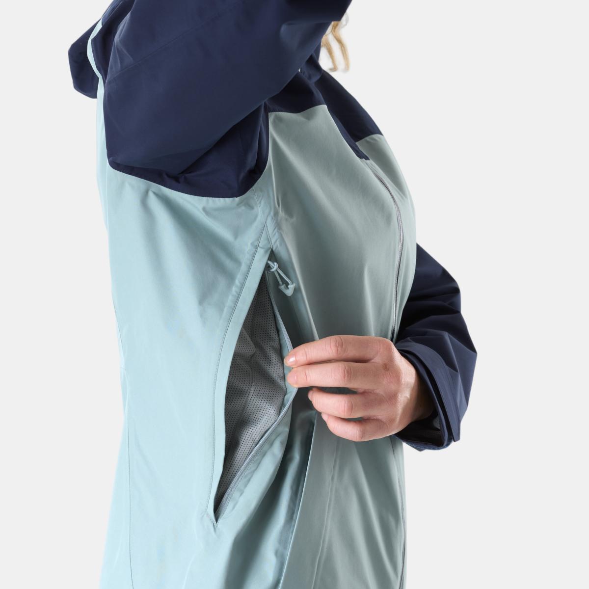 Chaqueta de Mujer UBIC GTX 2L JKT W Montaña Millet - Negro Negro-7