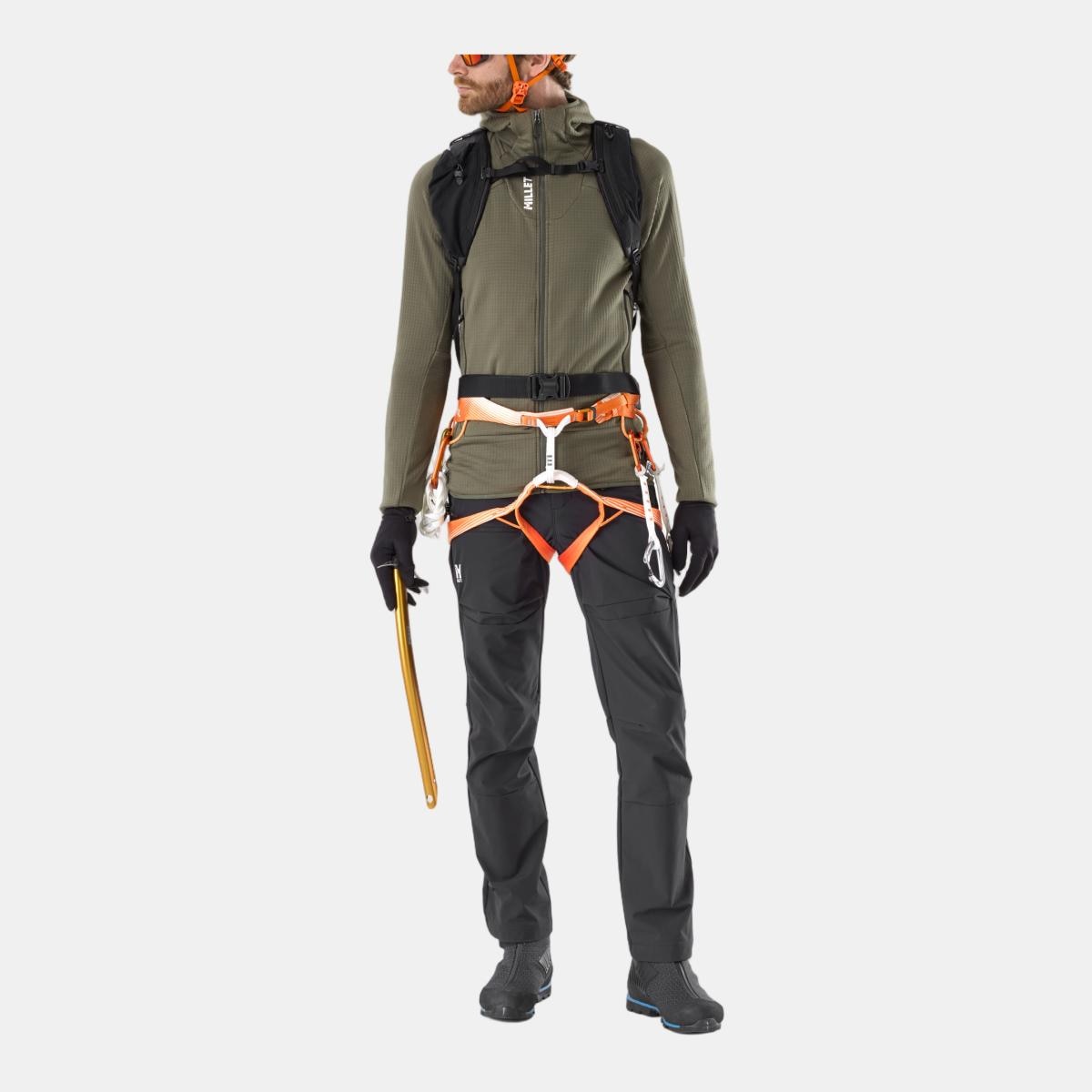 Imagen 2 de Forro Polar de Hombre KAMET GRID JKT M Montaña Millet - Caqui Caqui