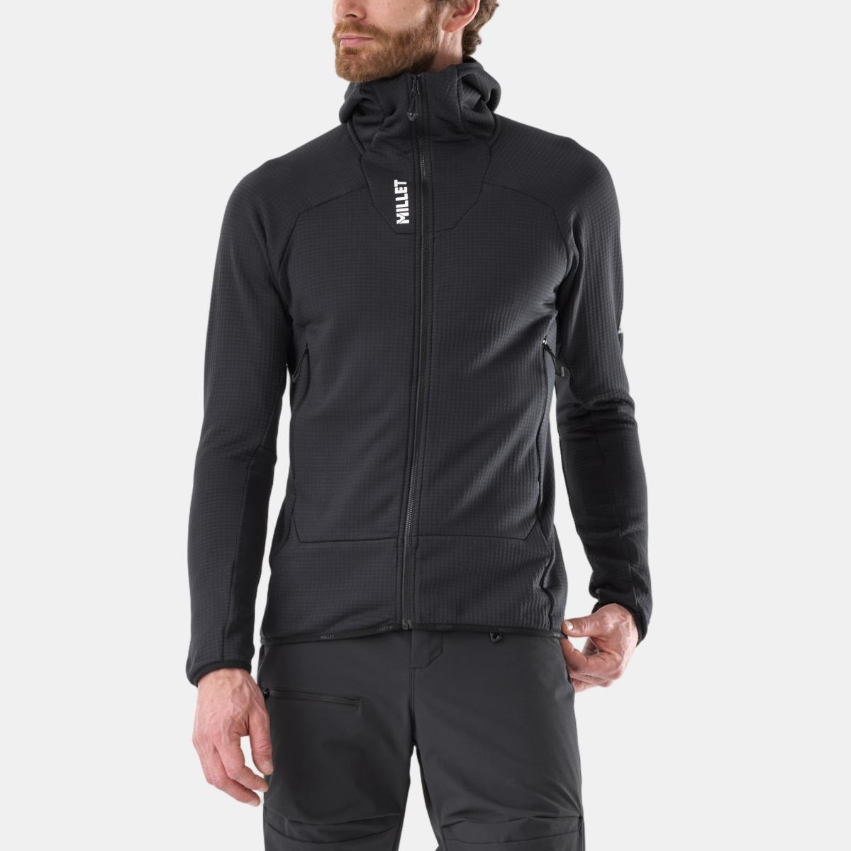 Millet Forro Polar de Hombre KAMET GRID JKT M Montaña Morado / Azul marino