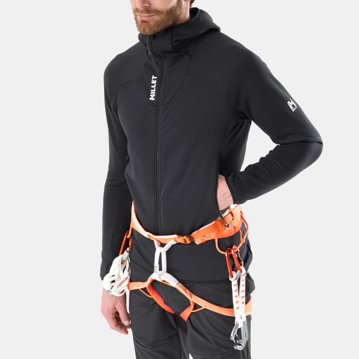 Imagen 4 de Forro Polar de Hombre KAMET GRID JKT M Montaña Millet - Negro Negro