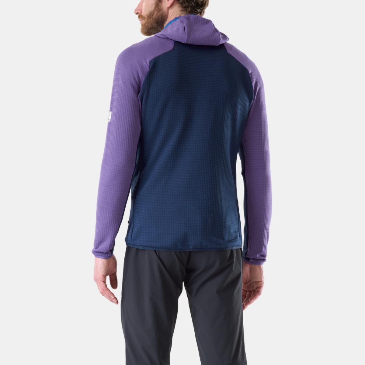 Imagen 2 de Forro Polar de Hombre KAMET GRID JKT M Montaña Millet - Morado / Azul marino Morado / Azul marino