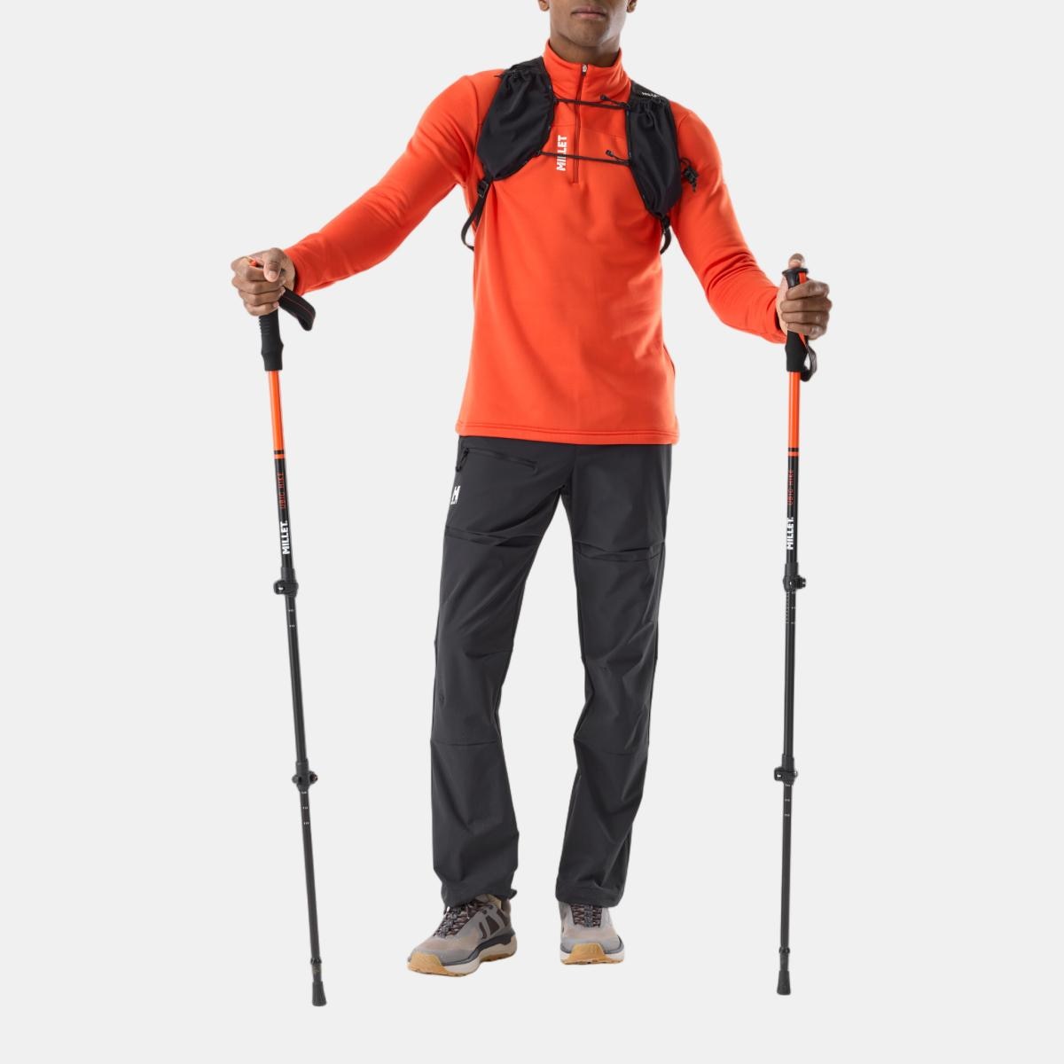 Forro Polar de Hombre Media Cremallera SENECA FLEECE PO M Montaña Millet - Caqui Caqui-2