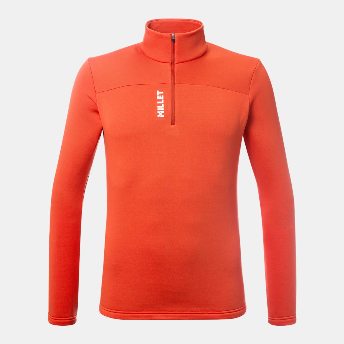 Forro Polar de Hombre Media Cremallera SENECA FLEECE PO M Montaña Millet - Caqui Caqui-5