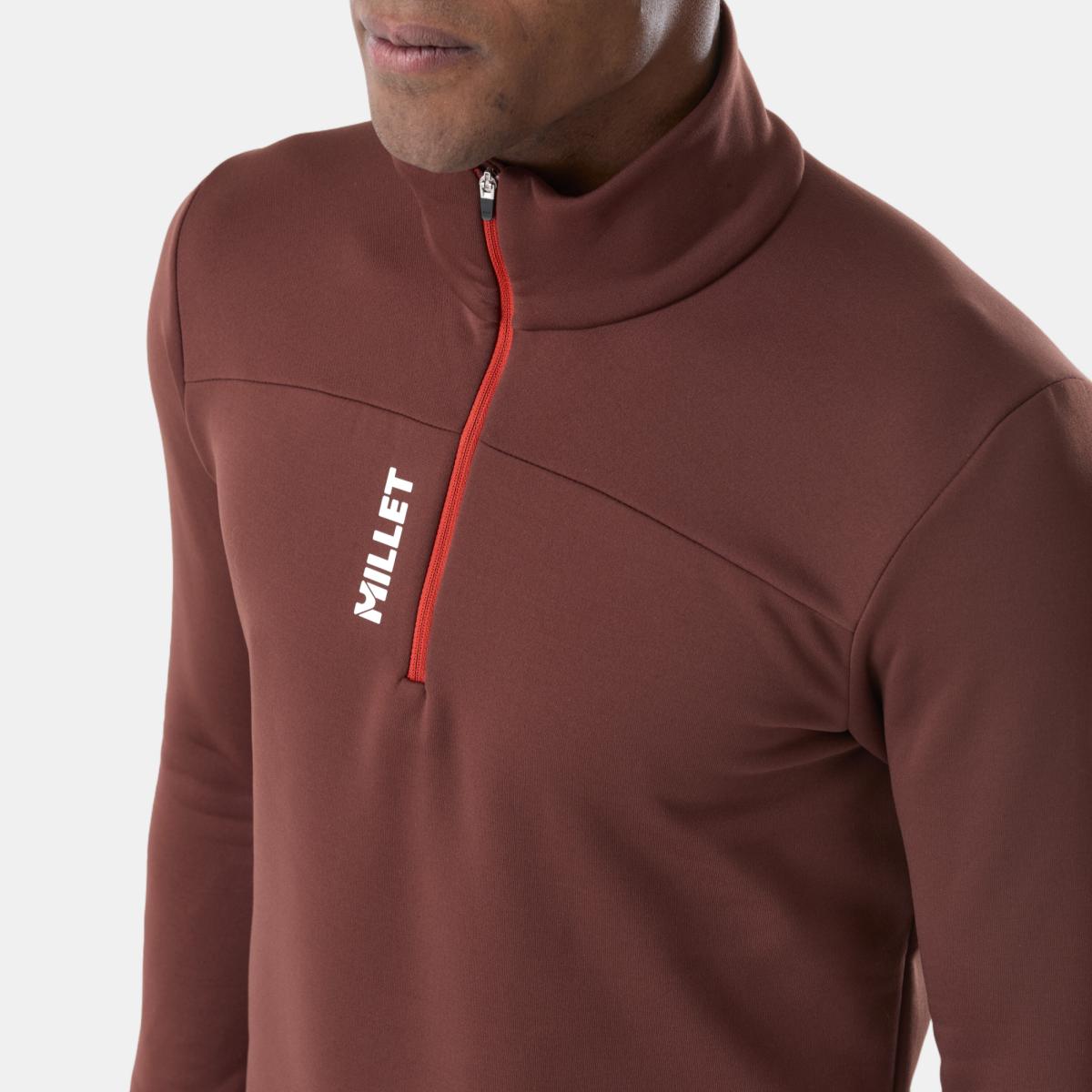 Forro Polar de Hombre Media Cremallera SENECA FLEECE PO M Montaña Millet - Azul Azul-4