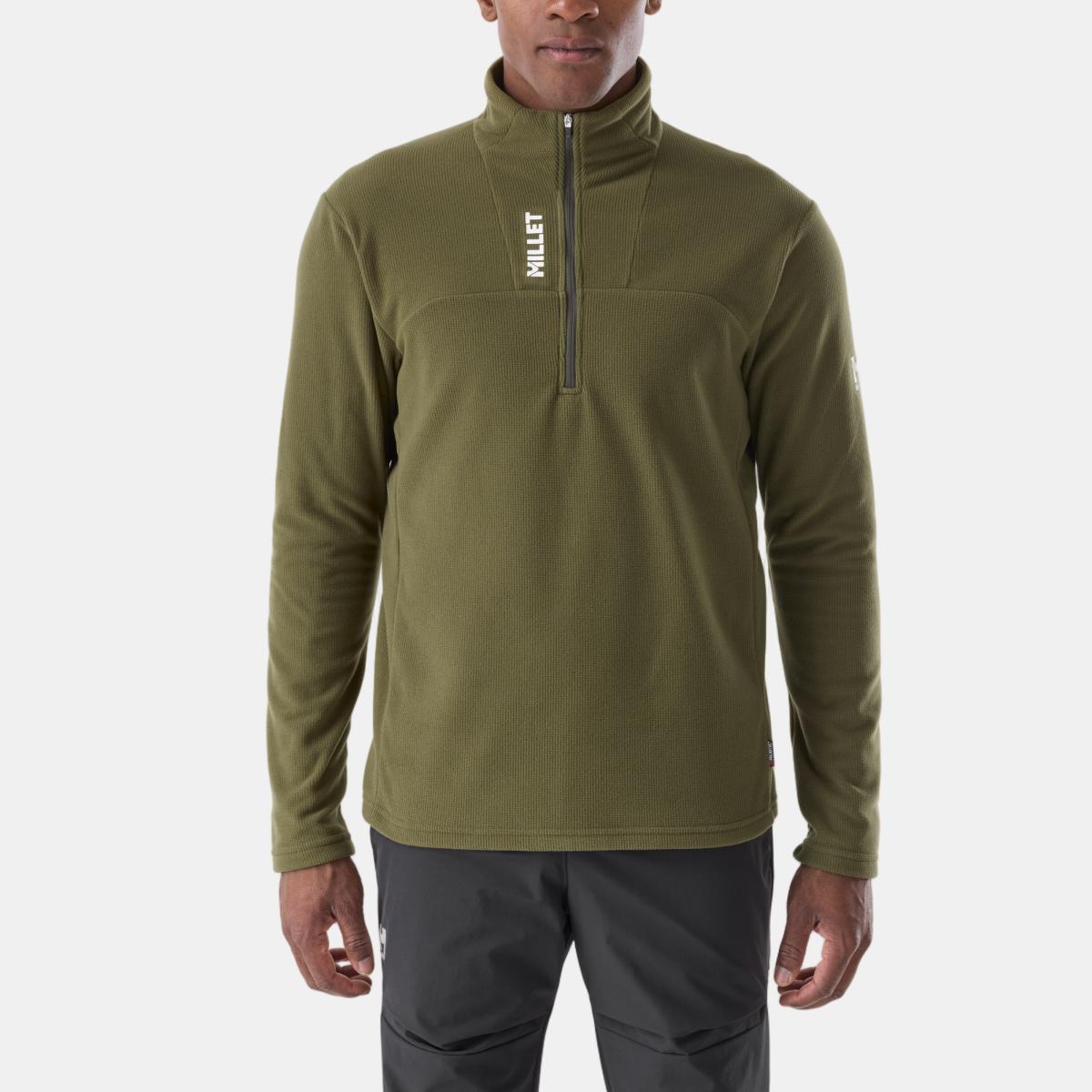 Sudadera Ubic lightgrid po m de hombre Millet - Caqui Caqui-1
