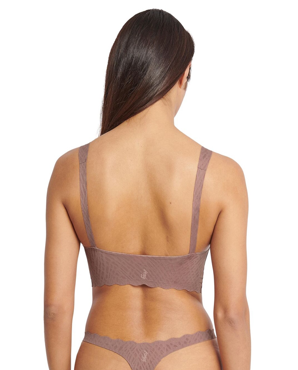 Soutien bralette sem aro Castanho-claro-2