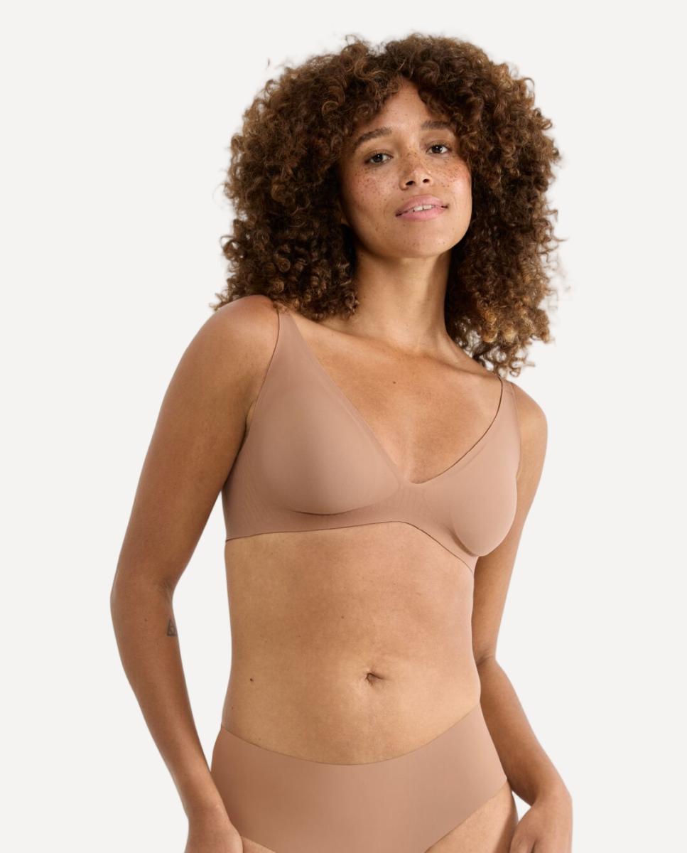 Sujetador con almohadillas push-up - Sloggi - Camel Camel-1