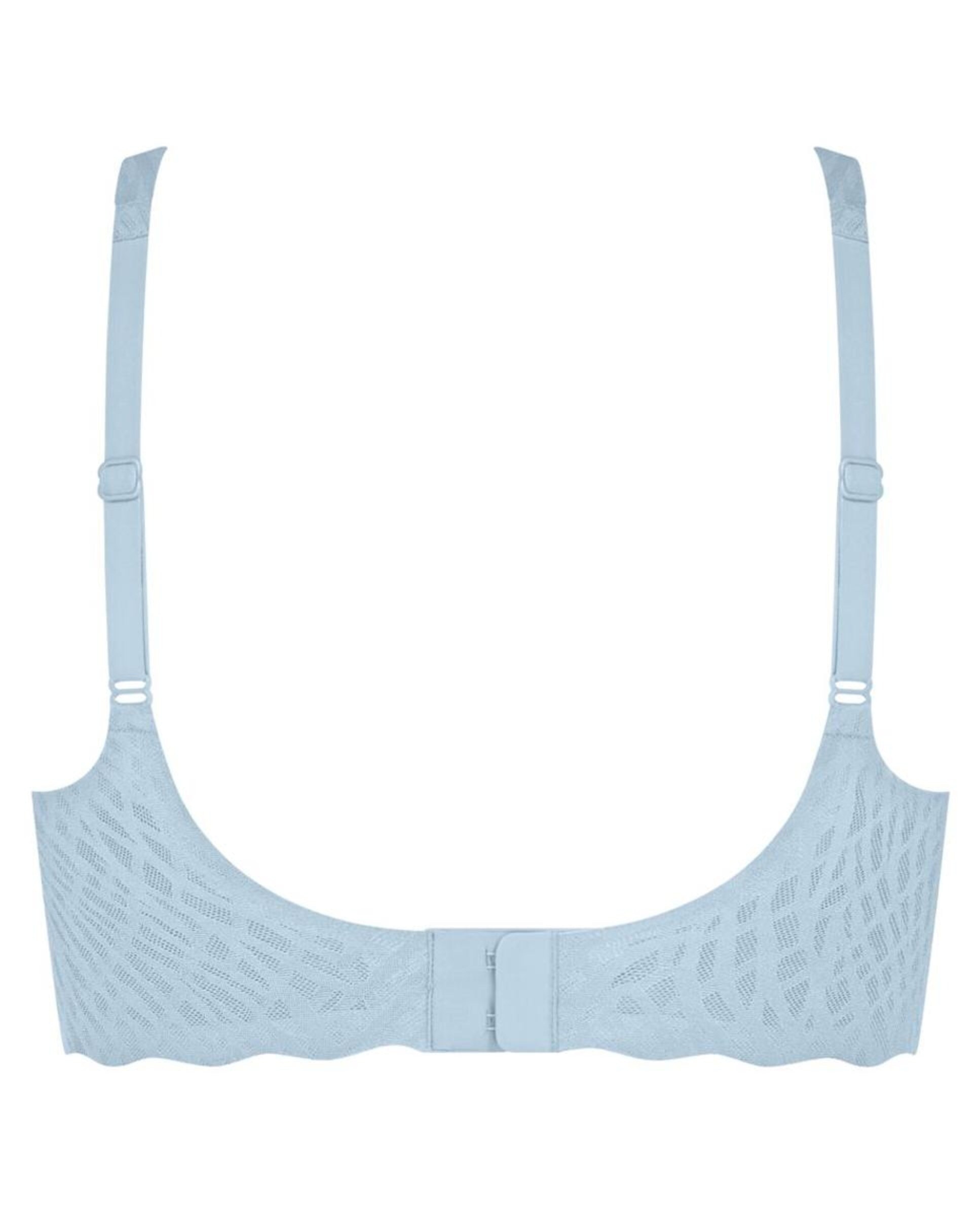 Soutien Soft Bra com Almofadas Amovíveis Azul-claro-5