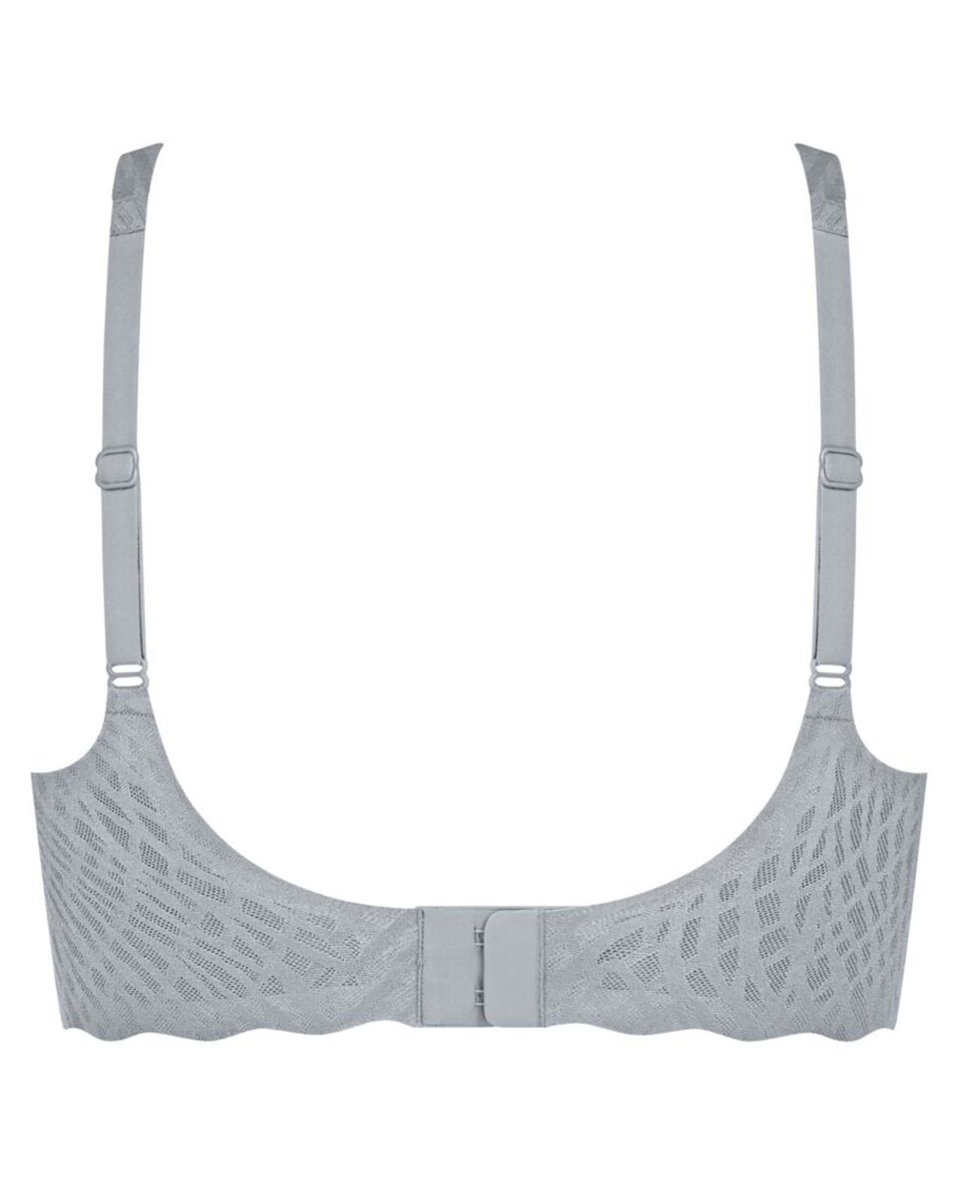 Soutien Soft Bra com Almofadas Amovíveis Cinzento-claro-5