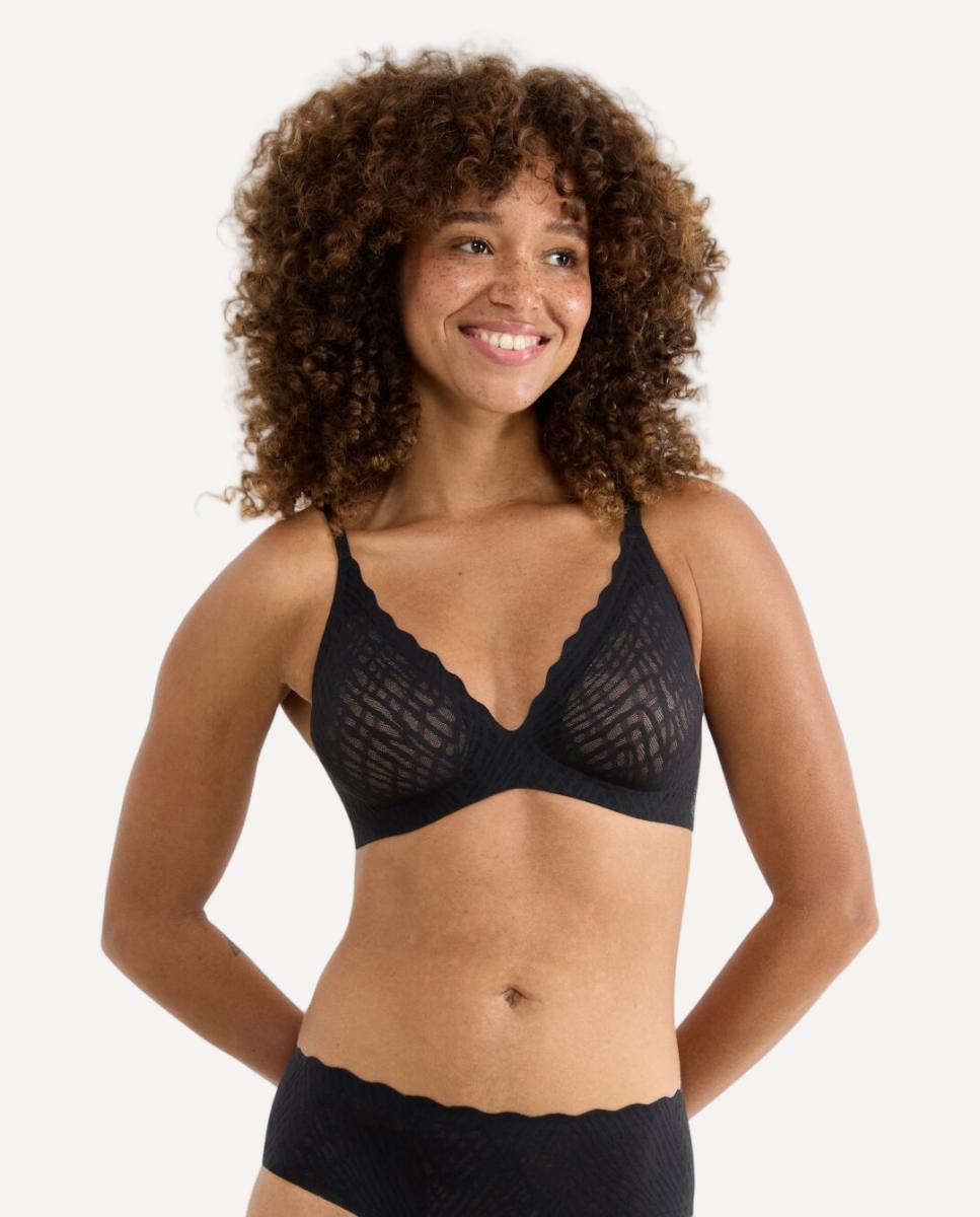 Sujetador con almohadillas push-up - Sloggi - Negro Negro-1