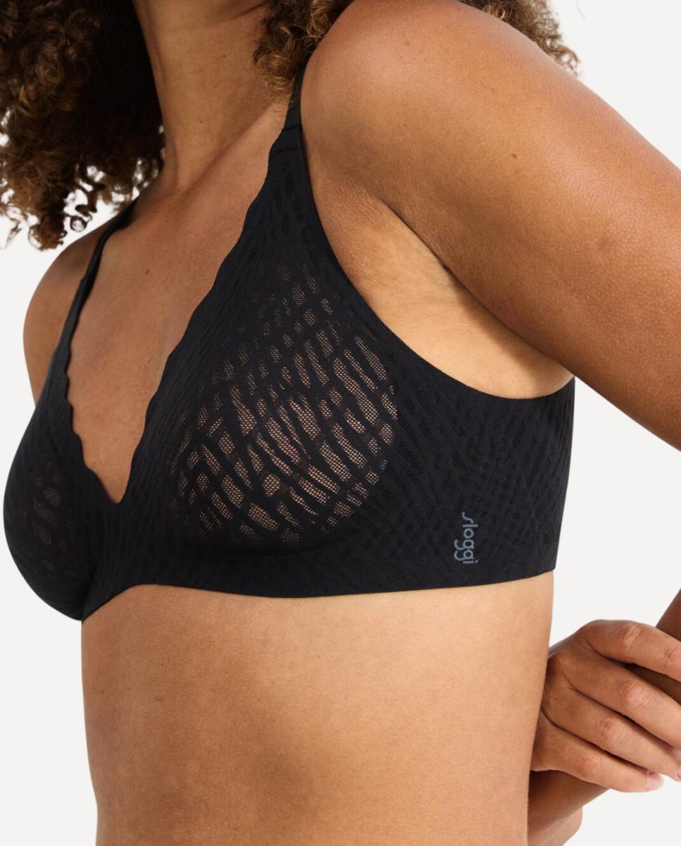 Sujetador con almohadillas push-up - Sloggi - Negro Negro-3