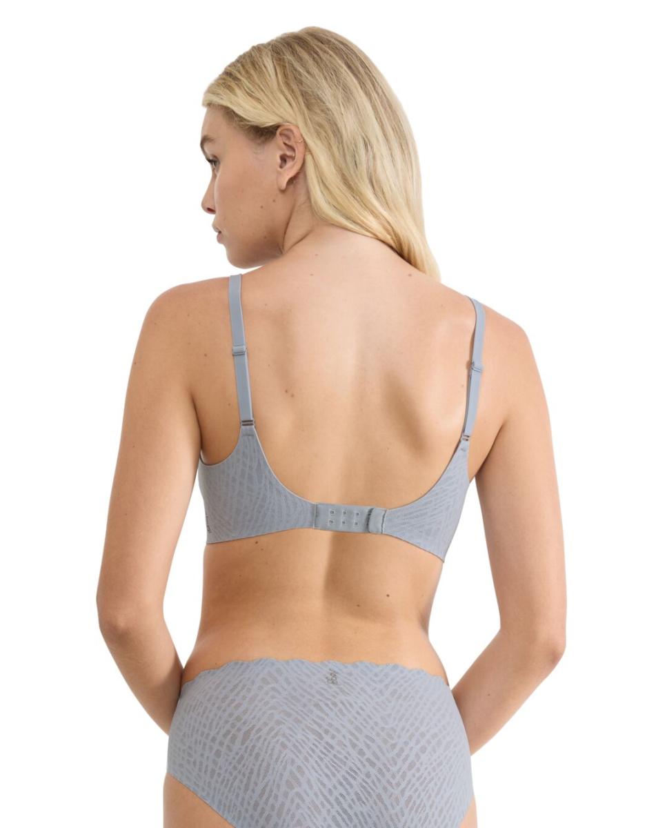 Soutien Push-Up com Almofadas Cinzento-claro-2