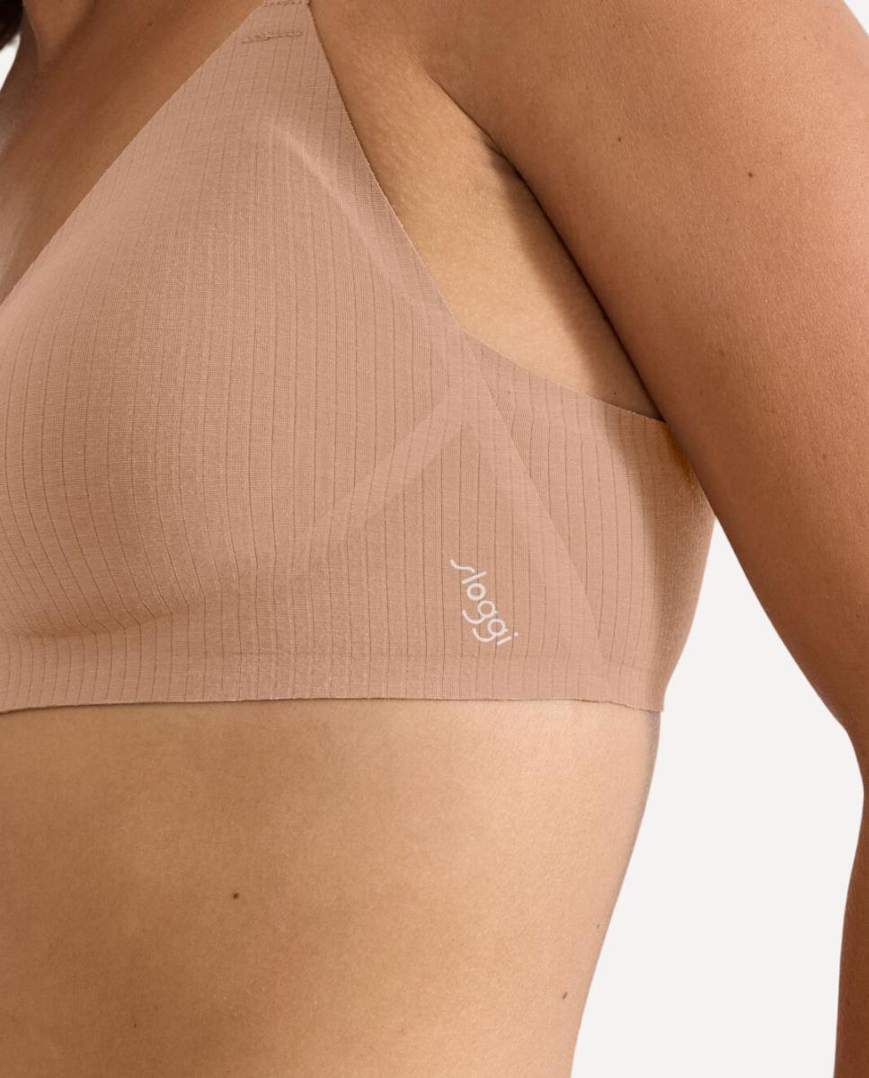 Sujetador soft bra con almohadillas extraíbles - Sloggi - Camel Camel-3