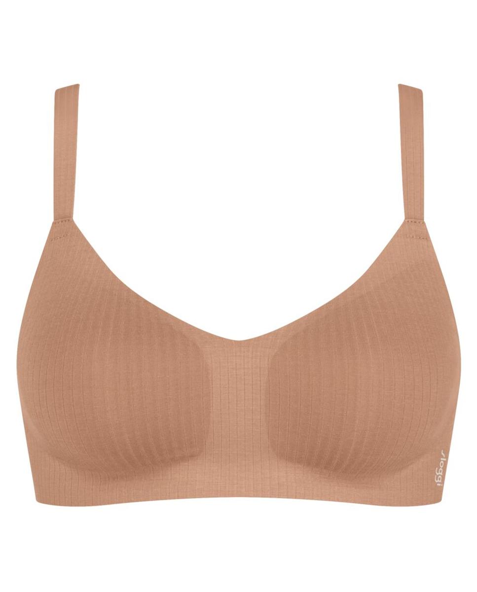 Sujetador soft bra con almohadillas extraíbles - Sloggi - Camel Camel-4