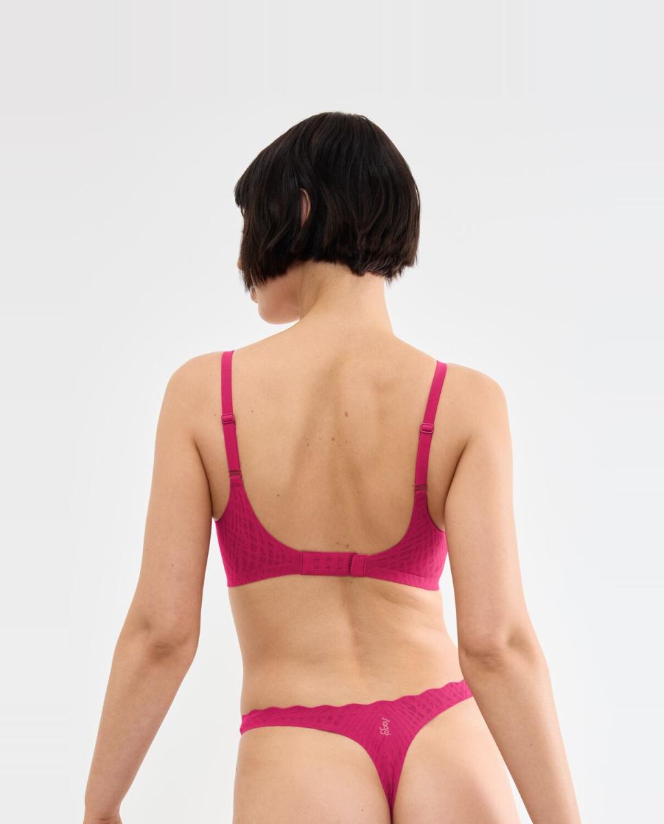 Soutien Push-Up com Almofadas Vermelho-2