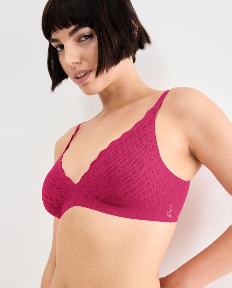 Soutien Push-Up com Almofadas Vermelho-3