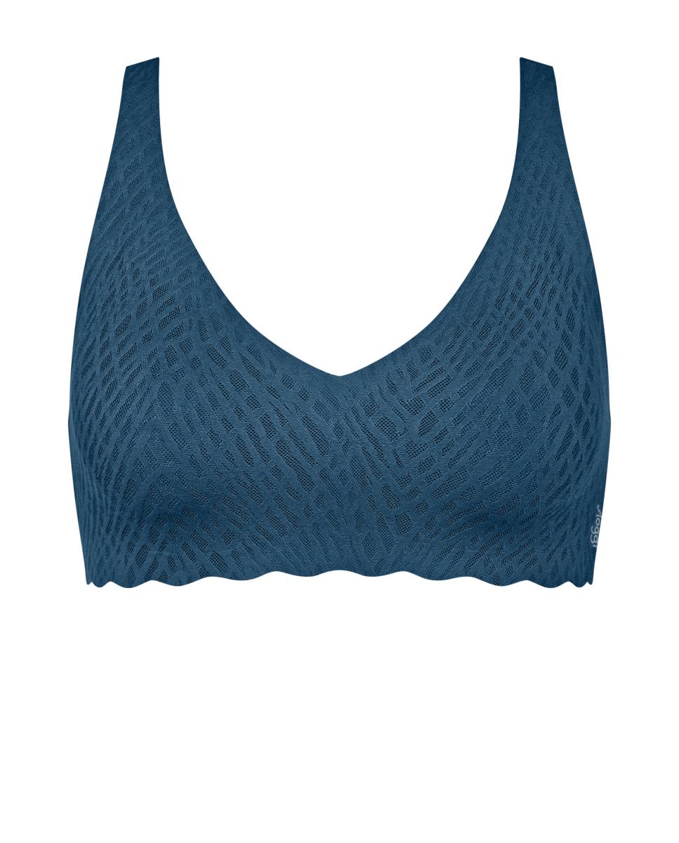 Sujetador soft bra con almohadillas extraíbles - Sloggi - Azul oscuro Azul oscuro-4