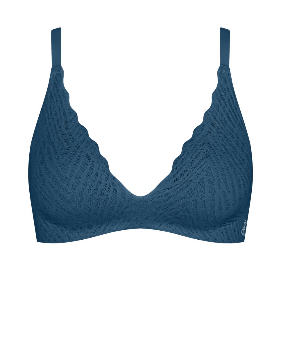 Sujetador con almohadillas push-up - Sloggi - Azul oscuro Azul oscuro-4