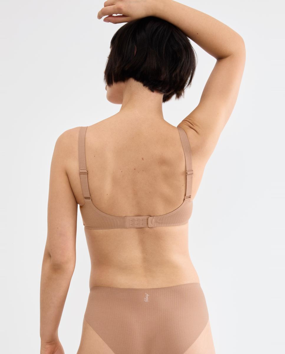 Sujetador sin aro de mujer - Sloggi - Camel Camel-2