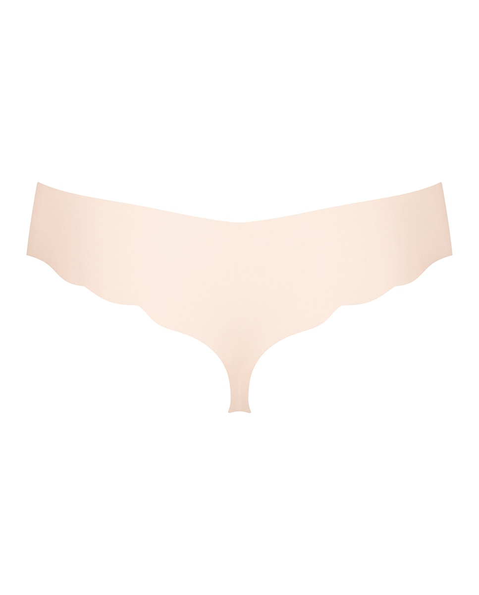 Cueca Culotte Tipo Tanga sem Costuras e em Microfibra Reciclada Natural-5