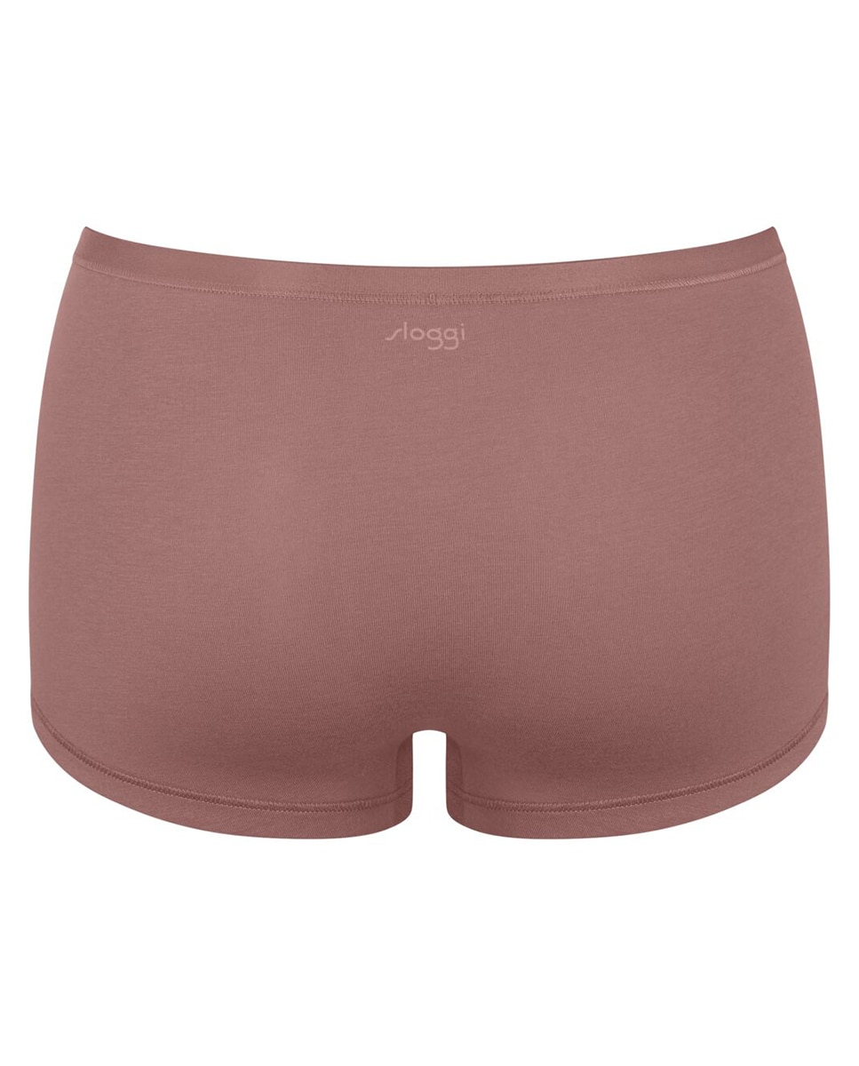 Cueca Tipo Culotte Castanho-claro-4