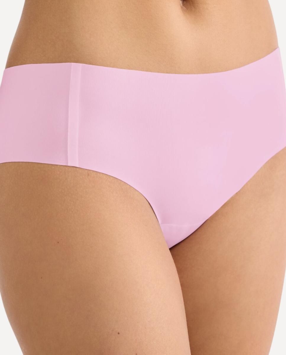 Cueca Tipo Hipster sem Costuras Rosa-claro-3