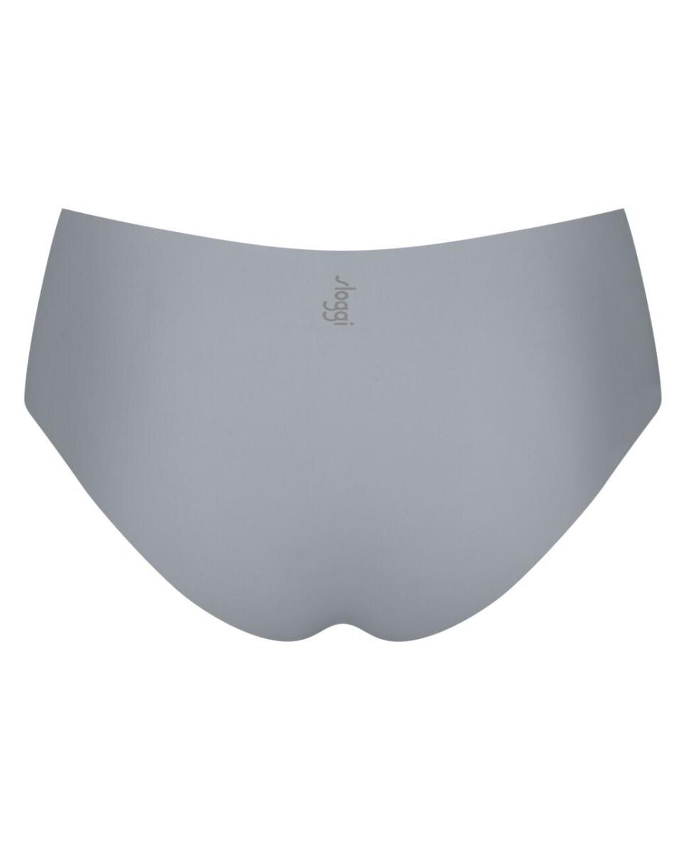Cueca Tipo Hipster sem Costuras Cinzento-claro-5