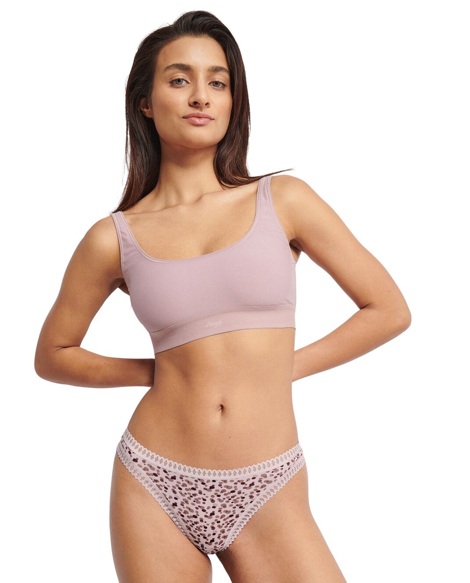Pack de Cueca Tipo Tanga Rosa-4