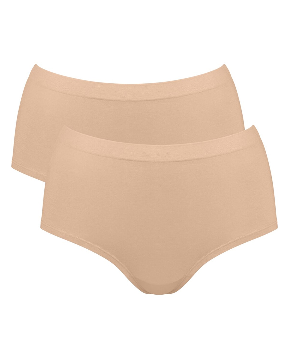 Pack de Cueca com Cintura Subida Nude-4