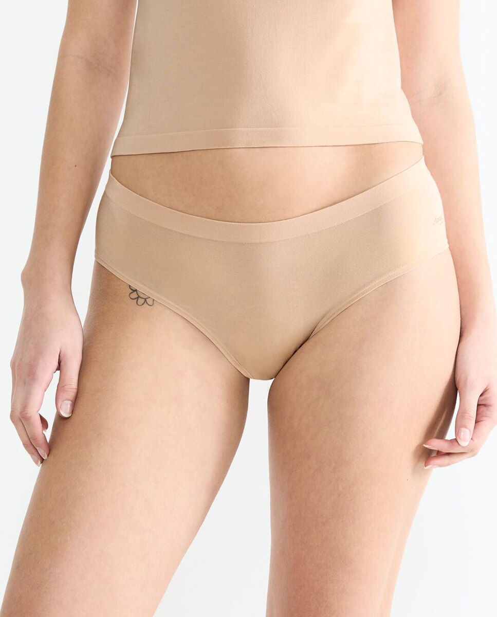 Pack de Cueca Hipster Nude-1